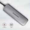 Axagon HMC-5 USB 3.2 Gen 1 -keskitin, 2x USB-A, HDMI, SD/microSD, PD 100W, 20 cm USB-C-kaapeli