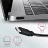 Axagon HMC-5G2 SPEEDSTER 5-in-1 USB-C-keskitin, 2x USB-A, 2x USB-C, HDMI, PD 60 W