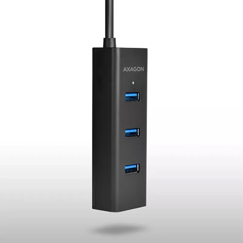 Axagon HUE-S2B 4x USB 3.0 CHARGING -keskitin, virransyöttö Micro-USB:n kautta