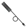 Axagon HUE-S2BL 4x USB 3.0 CHARGING -keskitin 1,2 m kaapelilla, virransyöttö Micro-USB:n kautta