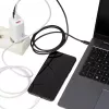 IBOX matkalaturi ILUC65W, 65W, 2x USB-C + 1x USB-A, valkoinen, 1,5 m kaapeli