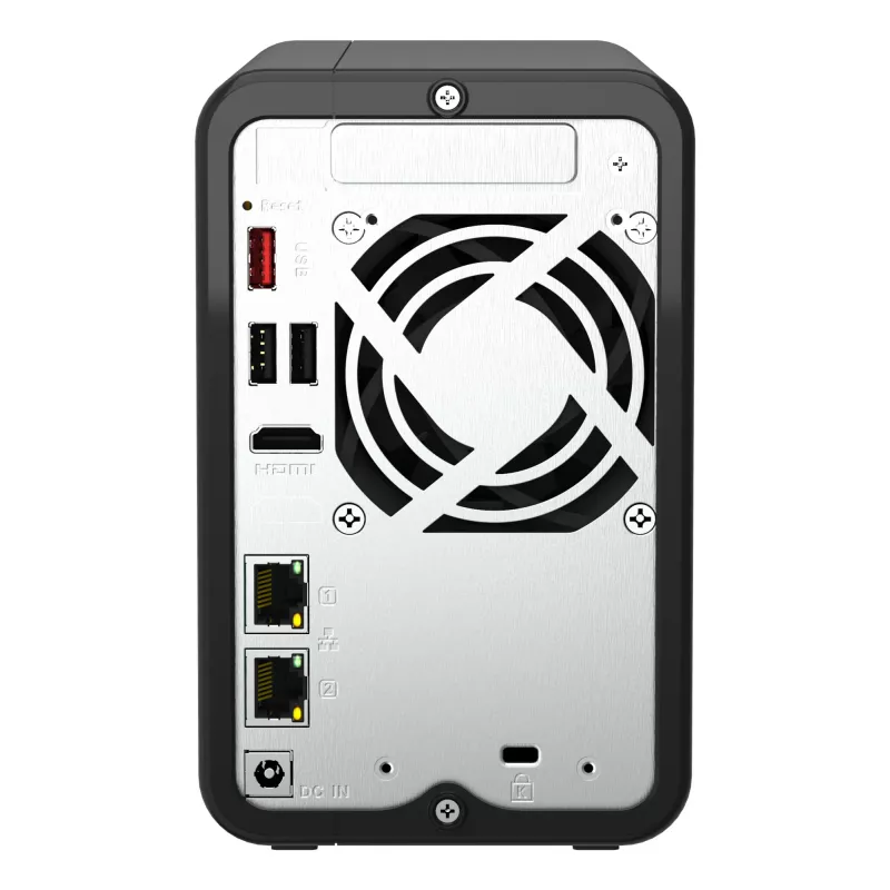 QNAP TS-264 NAS Tower Intel® Celeron® N5095 8 GB 0 TB QNAP QTS musta, kulta