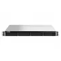 QNAP TS-464U NAS teline (1U) Intel® Celeron® N5095 8 GB DDR4 0 TB QNAP Turbo System alumiini, musta