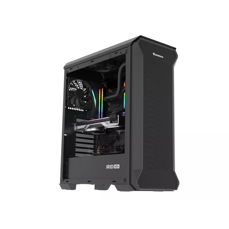 GENESIS Irid 505F Midi Tower musta