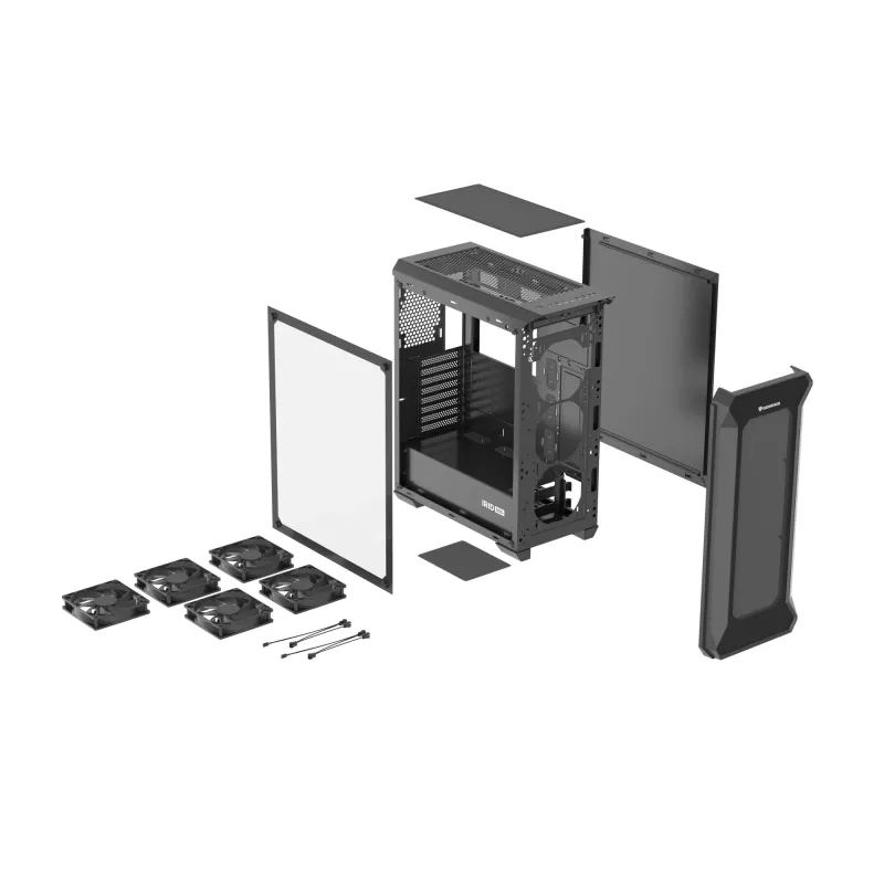 GENESIS Irid 505F Midi Tower musta