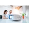 Projektori Technaxx TX-177 15000 ANSI lumenia LCD 1080p valkoinen