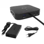 i-tec USB-C HDMI Dual DP -telakointiasema Power Delivery 100 W + yleislaturi 100 W