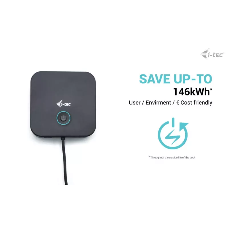 i-tec USB-C HDMI Dual DP -telakointiasema Power Delivery 100 W + yleislaturi 100 W