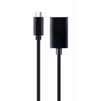 GEMBIRD USB Type-C - DisplayPort-adapterikaapeli, 4K, 15 cm, musta