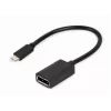 GEMBIRD USB Type-C - DisplayPort-adapterikaapeli, 4K, 15 cm, musta
