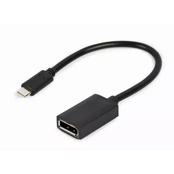 GEMBIRD USB Type-C - DisplayPort-adapterikaapeli, 4K, 15 cm, musta
