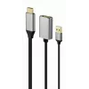 GEMBIRD Aktiivinen 4K HDMI-uros DisplayPort-naaras -sovitin, musta