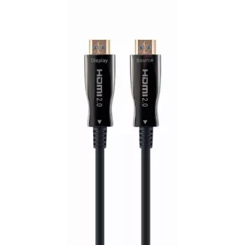 HDMI-kaapeli Gembird CCBP‑HDMI‑AOC‑20M‑02 — 20 m kuitu-HDMI Type-A uros, HDMI 2.0, 4K@60Hz, HDR, 4:4:4