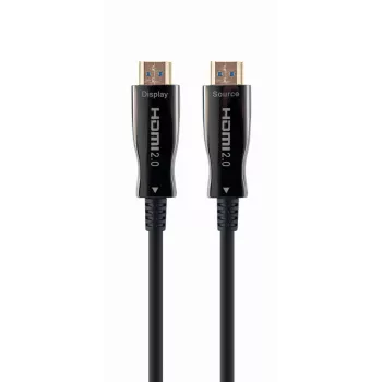HDMI-kaapeli Gembird CCBP‑HDMI‑AOC‑20M‑02 — 20 m kuitu-HDMI Type-A uros, HDMI 2.0, 4K@60Hz, HDR, 4:4:4