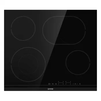 Gorenje ECT643BCSC kalusteisiin asennettava keraaminen keittotaso 4 aluetta Touch Control