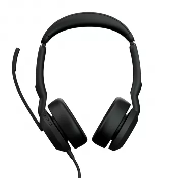 Jabra Evolve2 50 - USB-A MS Stereo, johdollinen, toimisto/callcenter, 20 - 20000 Hz, 127 g, kuulokemikrofoni, musta