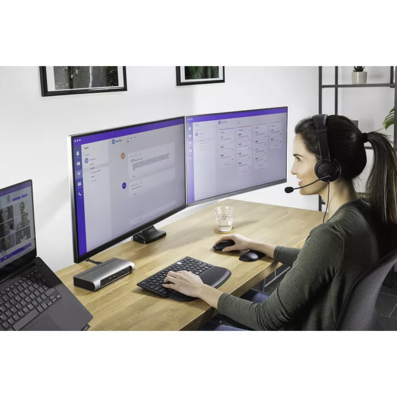 Kahden näytön varsi Kensington SmartFit One-Touch K59601WW