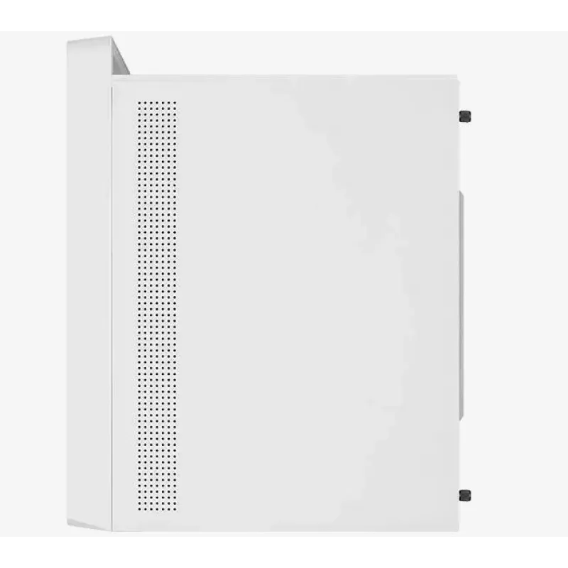 PC-kotelo AEROCOOL PGS CS-109-G-WT-v1 Mini Tower SPCC valkoinen — microATX, jopa 26 cm GPU, FRGB, Mesh-etu
