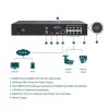 TP-Link VIGI 8-kanavainen PoE+ verkkotallennin