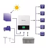Hybridi off-grid -aurinkoinvertteri QOLTEC 3KVA 2,4kW 80A