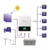 Hybridi off-grid -aurinkoinvertteri QOLTEC 3KVA 2,4kW 80A