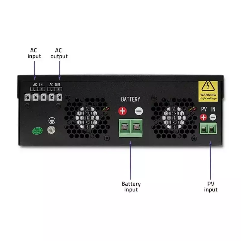 Hybridi off-grid -aurinkoinvertteri QOLTEC 3KVA 2,4kW 80A