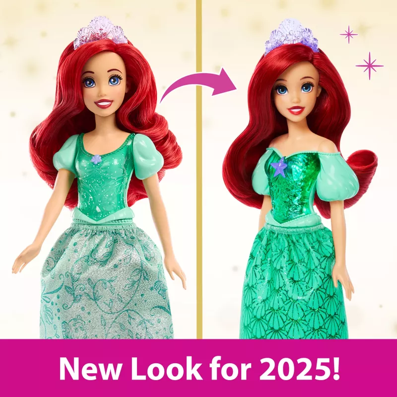 Muotinukke Mattel Disney Princess Arielle nukke 279,4 mm