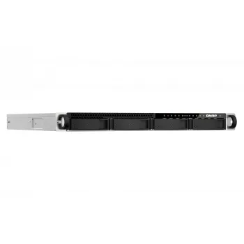 QNAP TS-h987XU-RP NAS rack (1U) Intel Xeon E E-2334 16 GB DDR4 QuTS hero Black, hopea