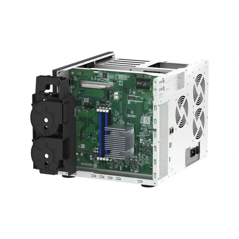 QNAP TS-1655 NAS torni Intel Atom® C5125 8 GB DDR4 0 TB QNAP Turbo System musta