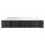 QNAP TS-h1887XU-RP NAS rack (2U) Intel Xeon E E-2334 16 GB DDR4 0 TB QuTS hero Black, valkoinen