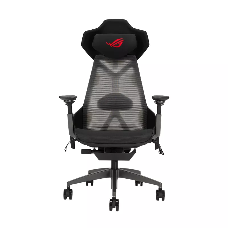 Mesh-istuin ASUS ROG Destrier Ergo Mesh-selkänoja musta 720 mm 840 mm 134 cm