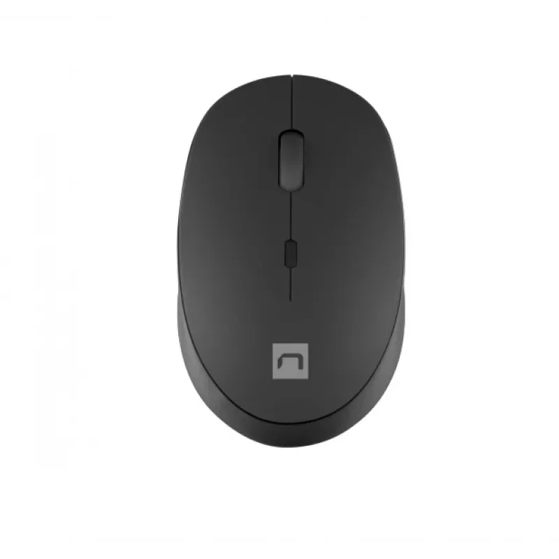 Langaton Bluetooth-optinen hiiri NATEC Harrier 2, oikeakätinen, 1600 DPI, Bluetooth 5.1, musta