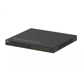 NETGEAR M4250-26G4XF-PoE+ hallittava L2/L3 Gigabit Ethernet (10/100/1000) Power over Ethernet (PoE) 1U musta