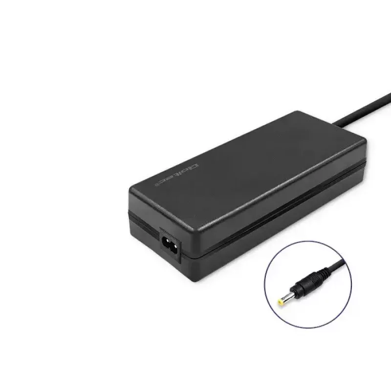 Virtalähde Qoltec 51037 120W sisäkäyttöön musta kannettava
