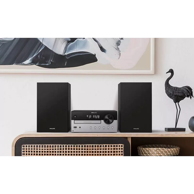 Philips TAM4205 mikro-hifi-järjestelmä 60 W musta, hopea