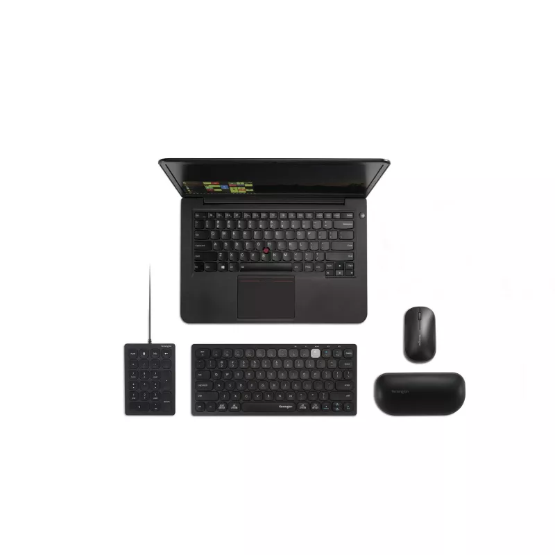 Kensington langallinen numeronäppäimistö, USB, 21, kannettava/PC, musta