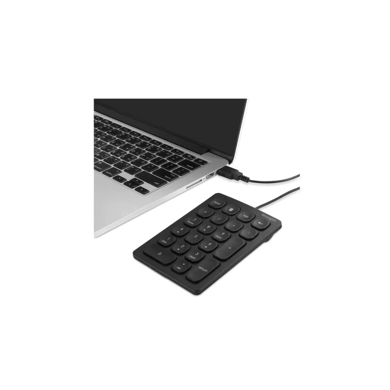Kensington langallinen numeronäppäimistö, USB, 21, kannettava/PC, musta
