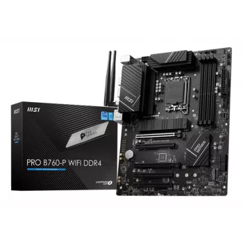 MSI PRO B760-P WIFI DDR4 emolevy LGA 1700 ATX