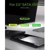 ICY BOX IB-200T-C3 SSD-kotelo musta 2,5 tuumaa