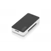 DIGITUS USB 3.0 -kortinlukija, tukee MS/SD/SDHC/MiniSD/M2/CF/MD/SDXC-kortteja, 1M USB-A-liitäntäkaapeli