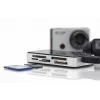DIGITUS USB 3.0 -kortinlukija, tukee MS/SD/SDHC/MiniSD/M2/CF/MD/SDXC-kortteja, 1M USB-A-liitäntäkaapeli
