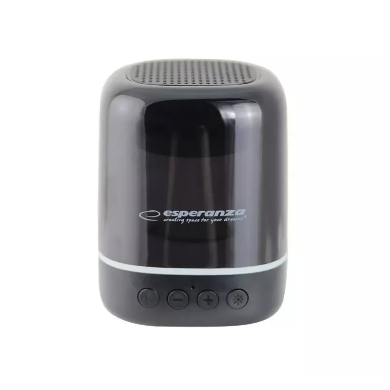 Kannettava kaiutin ESPERANZA EP154, 3W RMS, Bluetooth 5.0, MicroSD, FM, 4 h toistoaika, musta
