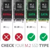 Axagon PCES-SA4M2 PCIe-ohjain 2x sisäinen SATA 6G portti + M.2 B-Key liitäntäkortit/adapterit M.2, SATA
