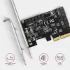 Axagon PCES-SA4X4 PCIe-ohjain - 4x sisäinen SATA 6G portti, ASM1164, SP & LP