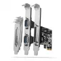 Axagon PCEA-PSN PCIe - 1x rinnakkais & 2x sarjaportti 250 kbps adapteri SP & LP