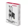 Axagon PCEA-PSN PCIe - 1x rinnakkais & 2x sarjaportti 250 kbps adapteri SP & LP