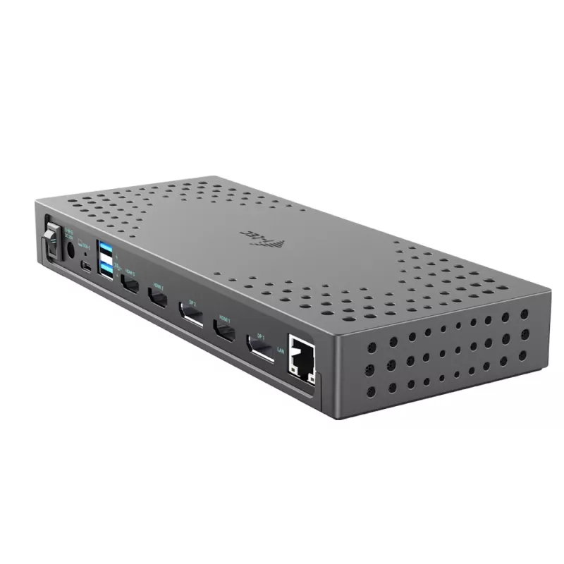i-tec USB 3.0 / USB-C / Thunderbolt, 3x 4K telakointiasema Gen 2 + Power Delivery 100W
