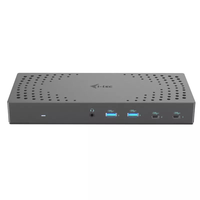 i-tec USB 3.0 / USB-C / Thunderbolt, 3x 4K telakointiasema Gen 2 + Power Delivery 100W
