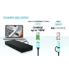 i-tec USB 3.0 / USB-C / Thunderbolt, 3x 4K telakointiasema Gen 2 + Power Delivery 100W