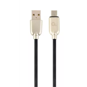 GEMBIRD Premium kumi Micro-USB lataus- ja datakaapeli 2m - musta